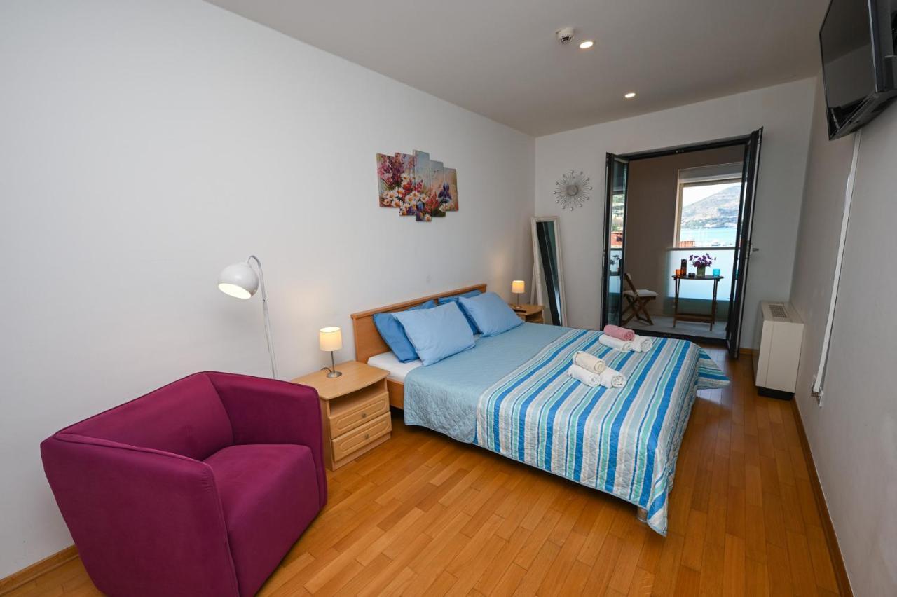 شقة Sea View Porto With Secured Private Parking دوبروفينك المظهر الخارجي الصورة